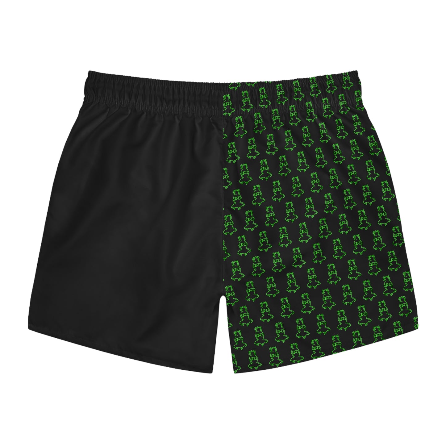 PAD Swim Trunks- Lime Green Logo
