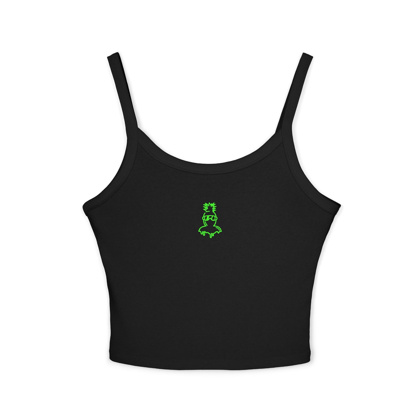 Neon Green Glow Tank Top