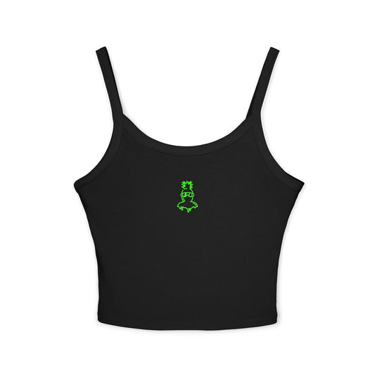 Neon Green Glow Tank Top