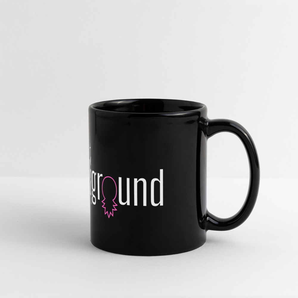 Full Color Panoramic Mug - black