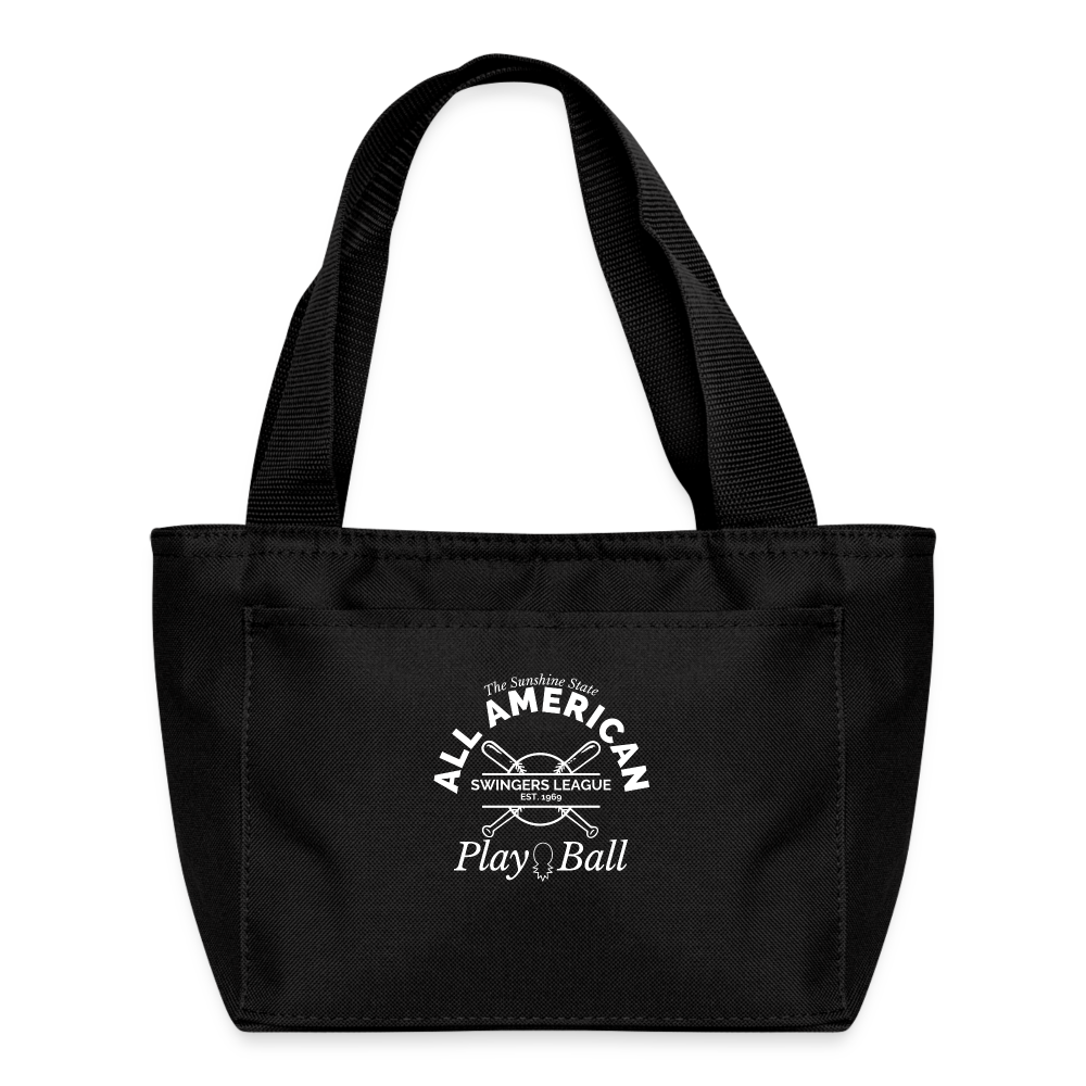 Swingers League Recycled Insulated BYOB Bag - black