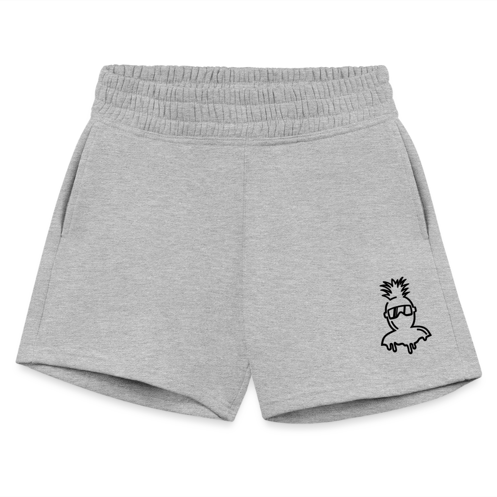 PADDIE Women's Jogger Short - heather gray