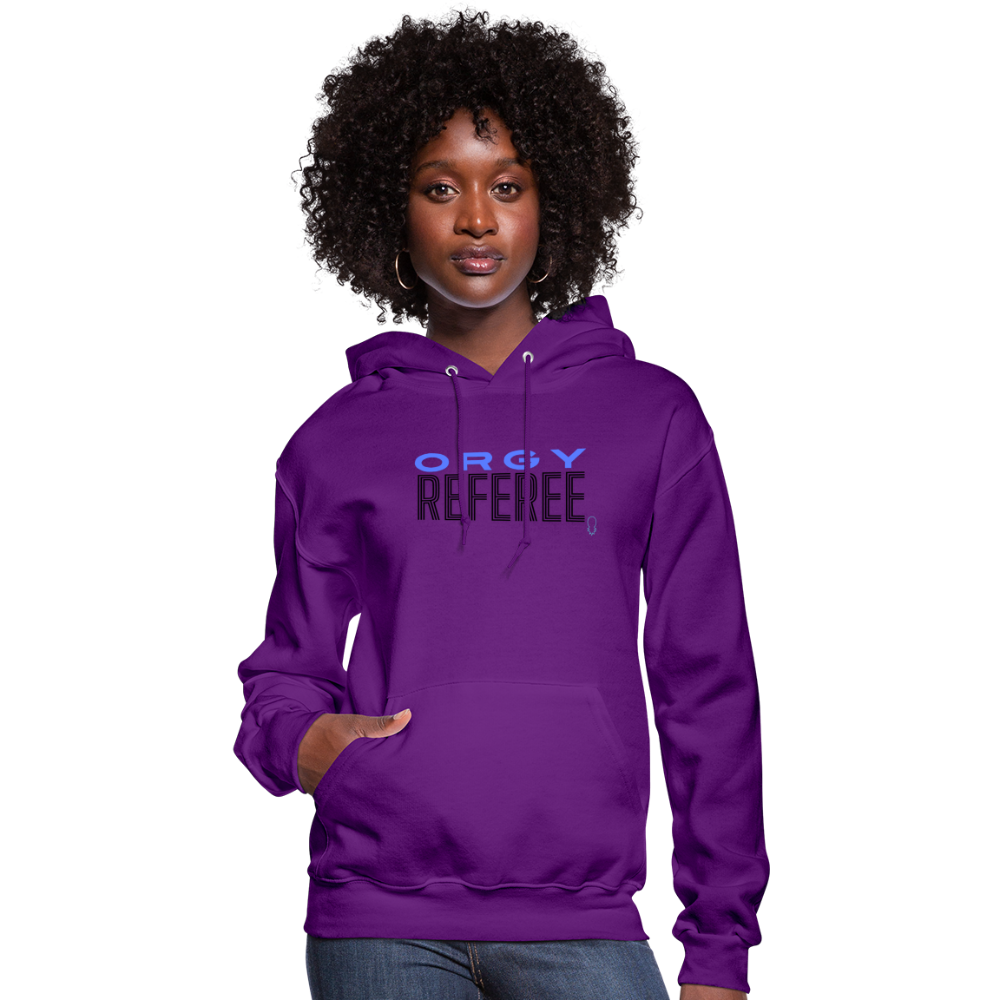 Orgy Referee Unisex Hoodie - purple