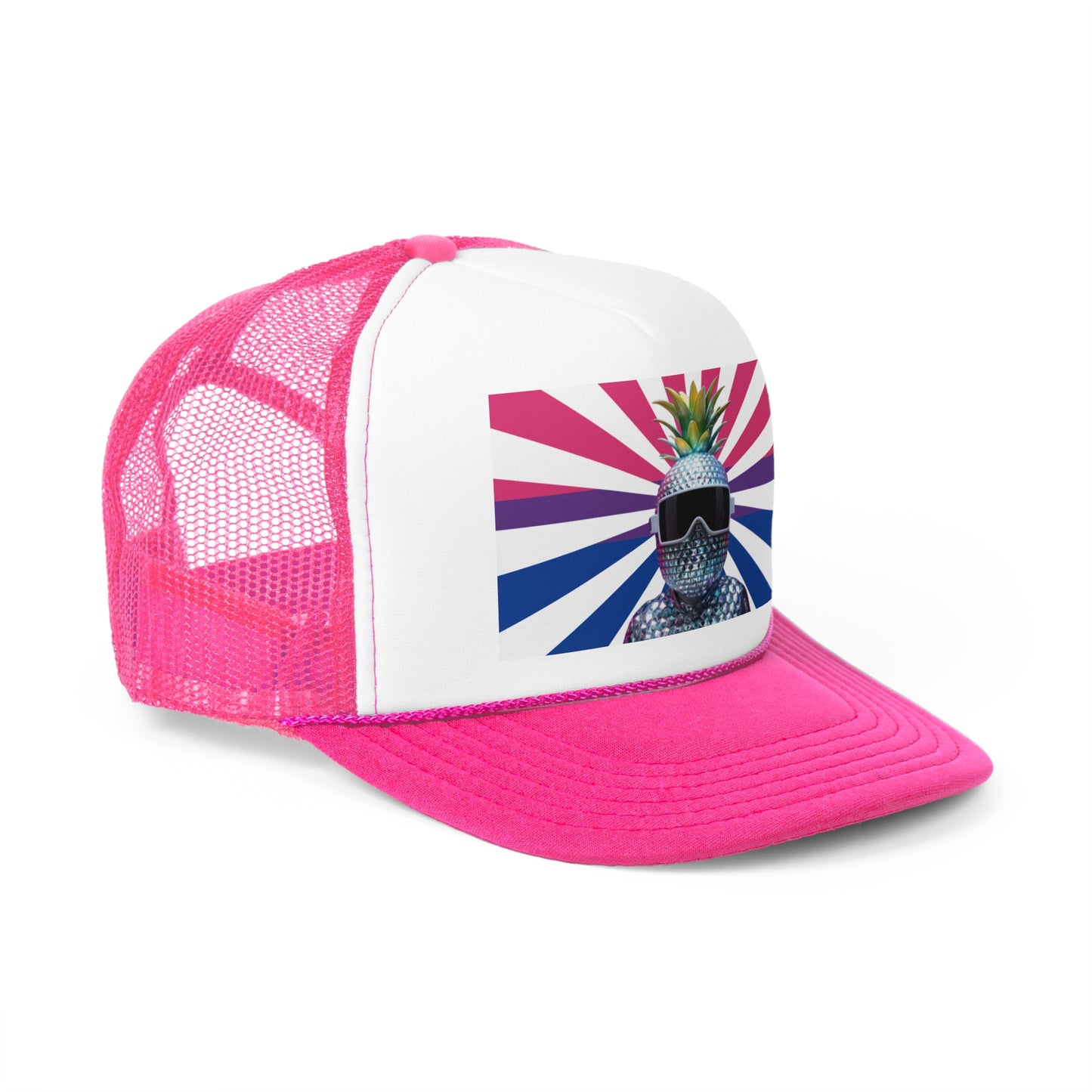 PAD Bisexual Pride Trucker Caps