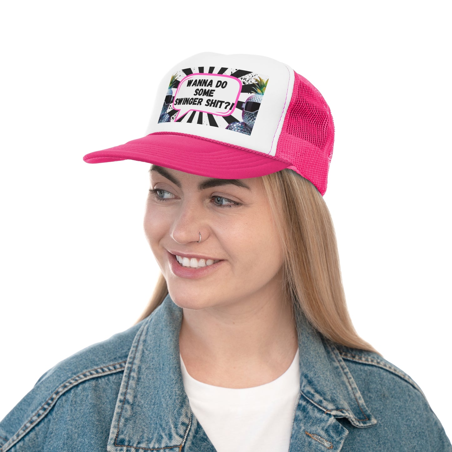 PAD Sw!nger Sh!t Trucker Caps