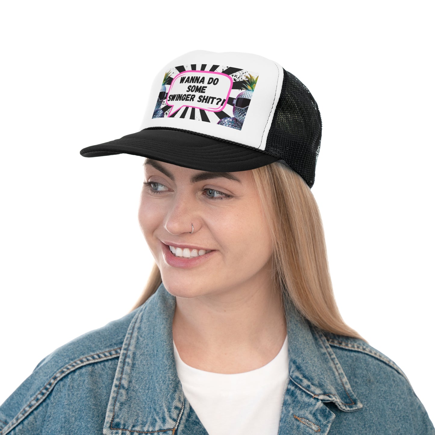 PAD Sw!nger Sh!t Trucker Caps