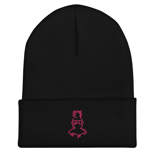 Pink PAD logo Beanie