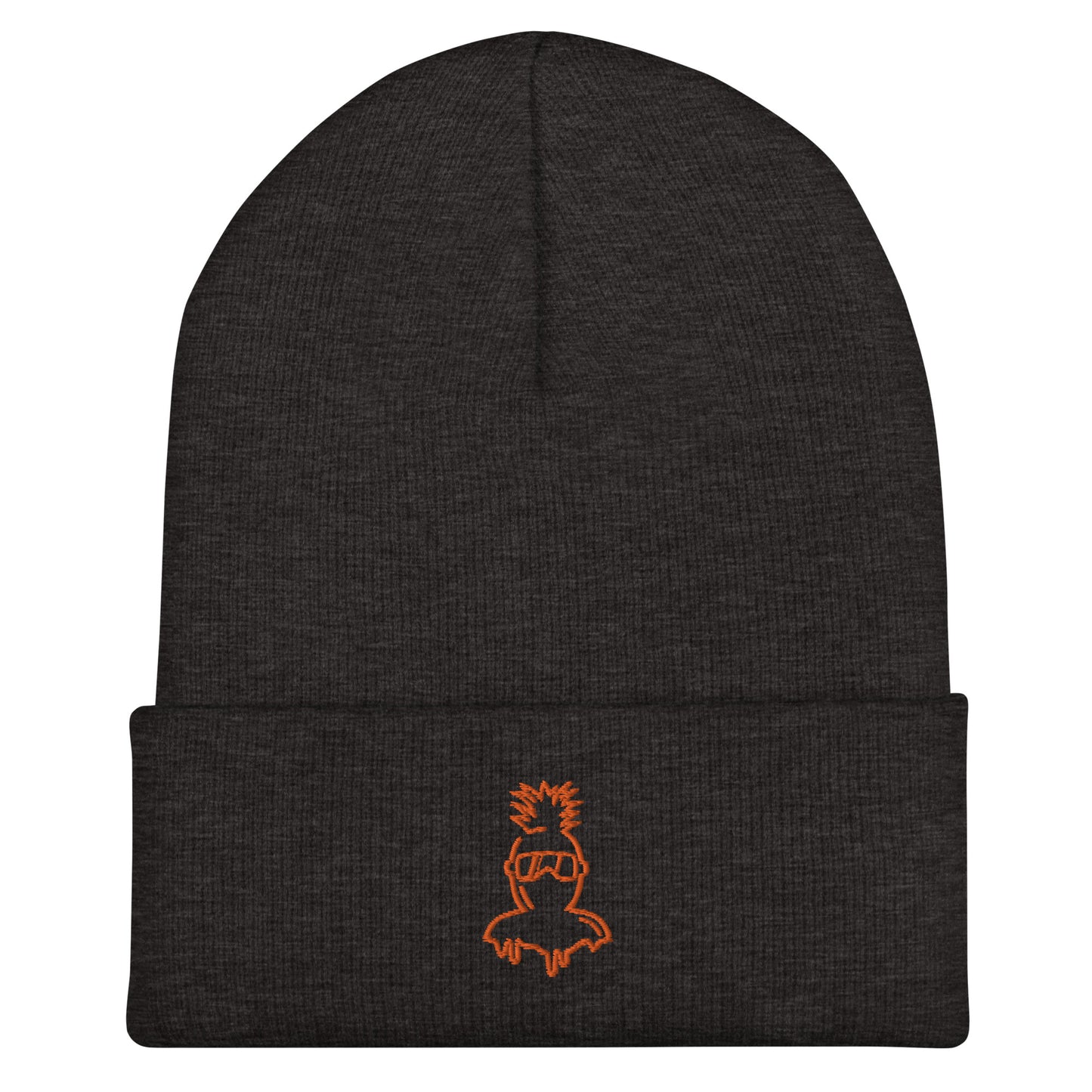 Orange PAD logo Beanie