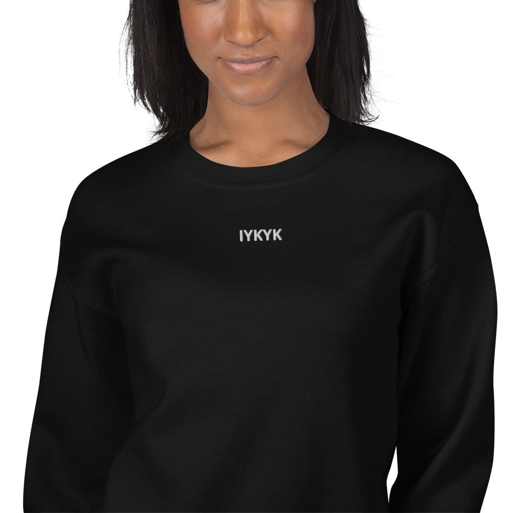 IYKYK PAD Unisex Sweatshirt