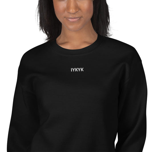 IYKYK PAD Unisex Sweatshirt