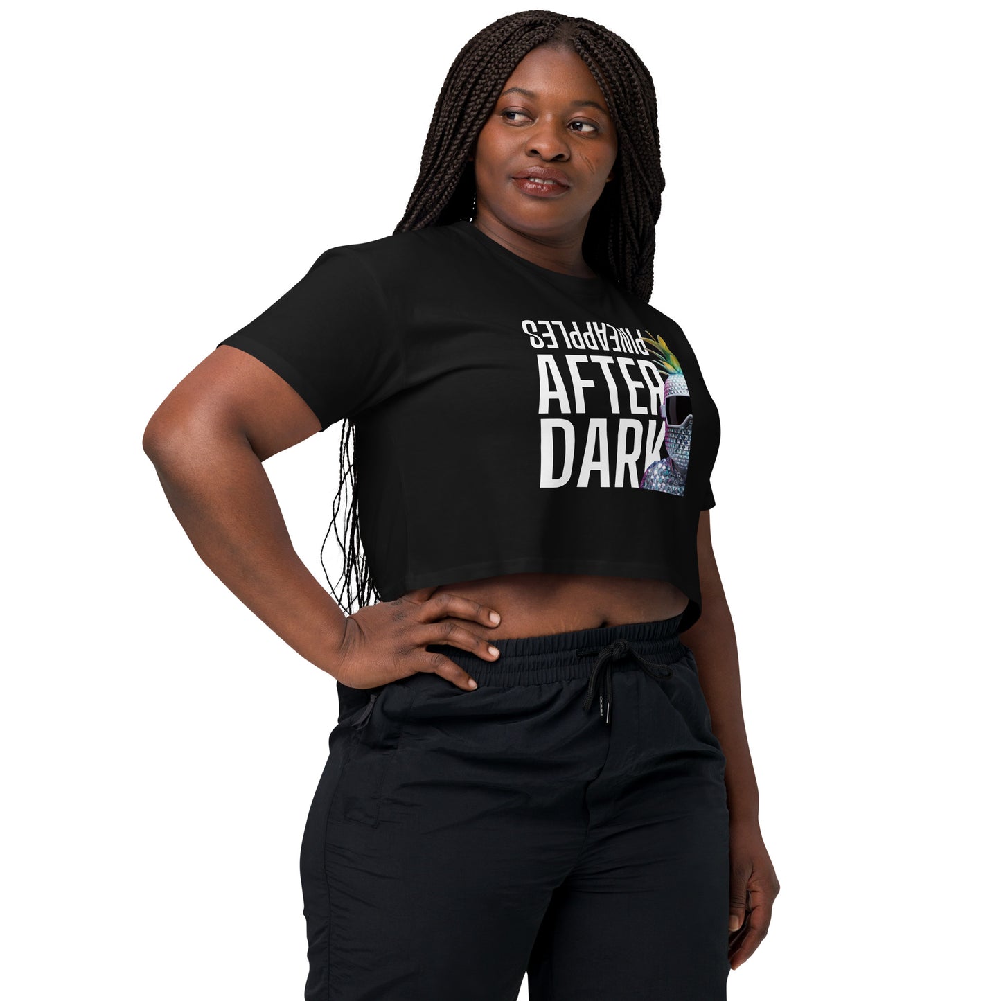 PAD crop top tee